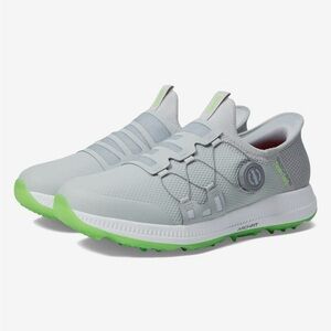 Go Golf Elite 5 Skechers Slip-ins Archfit 13 Gray & Lime